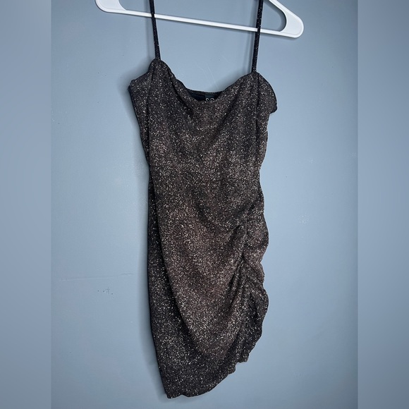 Black Glittery Windsor Dress | Women’s Large - Picture 11 of 15